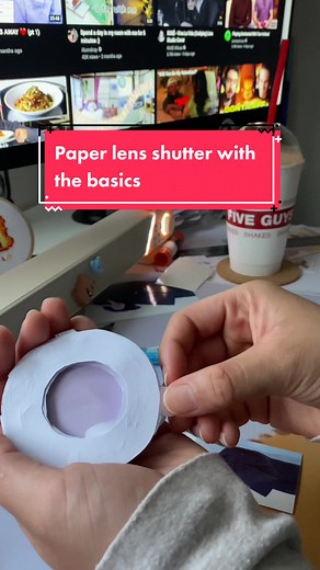 DIY Paper Lens Shutter Tutorial with Basics
