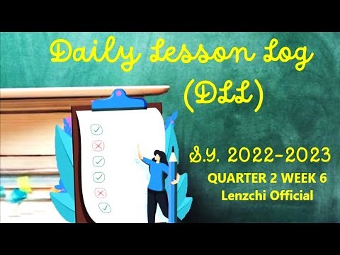 Daily Lesson Log (DLL) for Grade 3 Quarter 2 Week 6