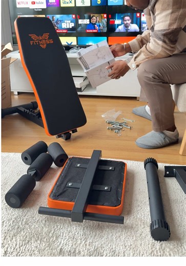 Unboxing a Solid Home Gym Bench from TikTok Shop
