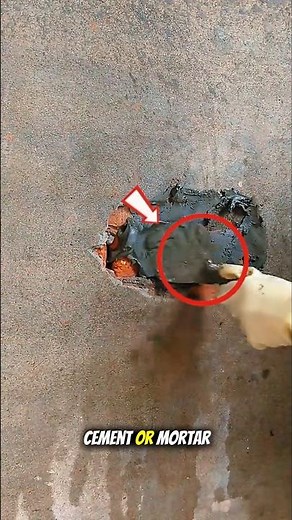 Fix Wall Holes Like a Pro Using a Masonry Trowel | Satisfying Cement Repair Technique