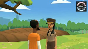 Mfungwa Amtia Mimba Askari Magereza - Kiswahili Animation Comedy