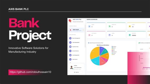 Bank Management System | Java | Spring Boot | Angular | PostgreSQL | Full Stack Project