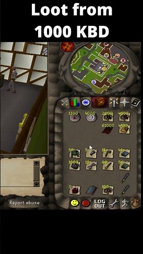 LOOT FROM 1000 King Black Dragons! #2004scape #runescape #gaming