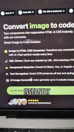 Transform Screenshots to Code Instantly with This AI Tool! #WebDev
