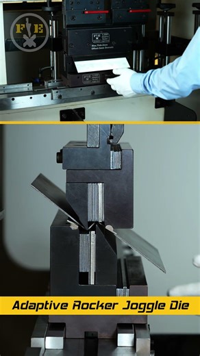 Adaptive Rocker Joggle Die - Max of set max t