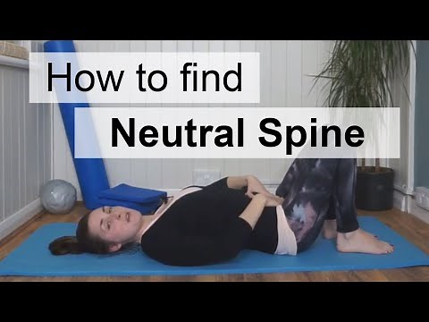 Principles of Pilates - finding Neutral Spine