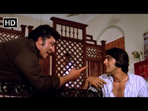 छोकरी का नाम सुनते कलर आ गया ना | Rocky Movie Scene (HD) | Sanjay Dutt, Amjad Khan
