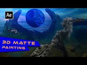 after effects matte painting tutorial | 3d matte painting (Hindi) | VFX ep-02