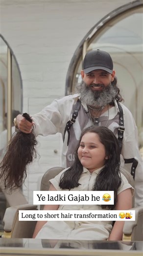 YOYO on Instagram: "Crazy Girl finally got short hair after ages 💇‍♀️‼️ . . 👉 Extra Long Hair ‼️ . . . . . ☎️ Book your appointments 📞 9099938886 / 9099599582 . . #tutorials #hairvideos #hairgoals #haireducation #hairtransformation #haircut #butterflyhaircut #bestintown #hairrapbyyoyo🤘🔥 #hairfashion #hairideas #longhair #longhairmodel #longhairgirl #ahmedabaddiaries #kid #haircutoftheday #trending #trendalert #viral #kidshaircut #haircutforwomen #hair #newhair #newhaircut #longhairdontcare