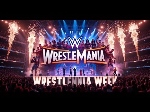 WrestleMania Week 🎉🔥