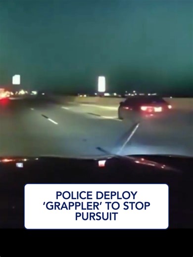 Dramatic footage released by the Splendora Police Department (SPD) shows officers using a grappler tool to safely end a chase with a car that had children inside, on Saturday, January 31. When police attempted to apprehend the driver, he became combative, resulting in a taser being deployed on the suspect. After arresting the driver, officers found kids and an adult in the car. They were all unharmed. #policepursuit #grappler