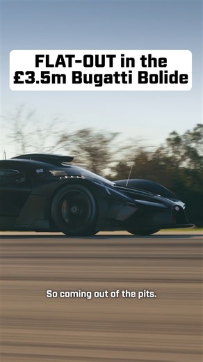 3.9M views · 67K reactions | Rolling launch in the 1,578bhp Bolide  #Bugatti #Bolide #Hypercar #TrackCar #W16 | Top Gear | Facebook