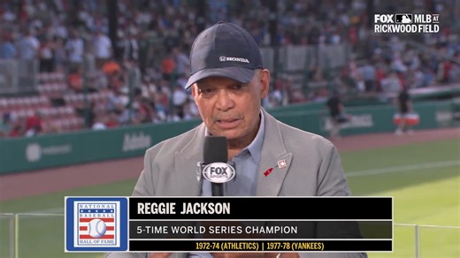 Reggie Jackson talks about Willie Mays and what made him want to be like Willie, and shares his emotions of visiting Rickwood Field. | MLB on FOX