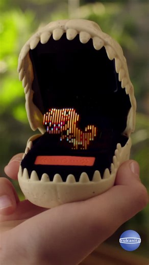 Vulcanita on Instagram: "¡La aventura jurásica llegó a tus manos! 🦖✨ Bitzee Jurassic World es la mascota virtual interactiva que te permite criar, entrenar y convertir a tu dinosaurio en un campeón… ¡o en el compañero más tierno! 💚 Con 25 dinos coleccionables, minijuegos y conexión Bluetooth para batallas épicas, la diversión no termina nunca. Y si jugás solo, también podés enfrentarte a otro T-Rex dentro del mismo dispositivo 🔥🦖 Cuanto más juegues, más piedras raras ganás para personalizar 