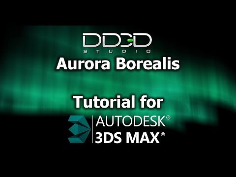 Aurora Borealis - 3ds max tutorial