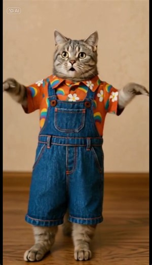 #CapCut This cat dances like a real superstar — you can’t stop watching! 💃🐱✨ #DancingCat #CatDance #SuperstarCat #FunnyCat