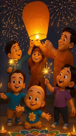 Diwali 2025: Pixar-Style Short Film 💖 **Family, Diyas & Fireworks Animation