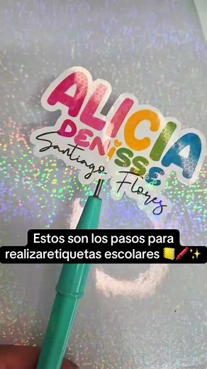 Cómo hacer etiquetas escolares personalizadas fácilmente