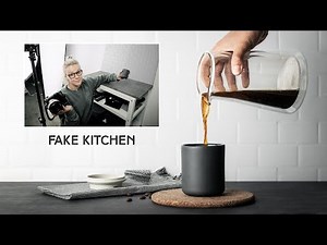 How I Built This Fake Kitchen Set for Product Photography | Behind The Scenes