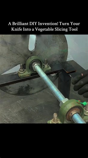 A Brilliant DIY Invention! Turn Your Knife Into a Vegetable Slicing Tool #diy #mechanic #technology #amazing #making