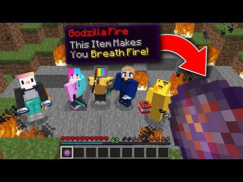 Minecraft Manhunt VS 5 Hunters But Im Godzilla...