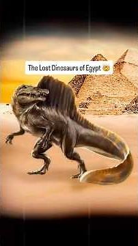 The Lost Dinosaurs of Egypt :exploding_head: