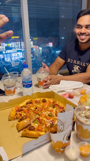 Trainer Cheat Day at CHOMOK 😈🍕After so long on a strict diet, today our trainer is finally enjoying a big CHEAT DAY at CHOMOK Pizza!Hard work in the gym, reward on the plate – that’s real balance. 💪🔥🍕 Special Offer for OMAR FITNESS Members:If you are an active OMAR FITNESS member and buy anything from CHOMOK, you will get a special discount just for being part of our family! ❤️Train with us, eat with us, enjoy with us.Fitness Food = Best Life 😋#OmarFitness #CheatDay #TrainerLife #CHOMOK #P