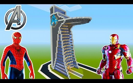 【TSMC - Minecraft】minecraft我的世界 漫威史塔克大厦建造教程