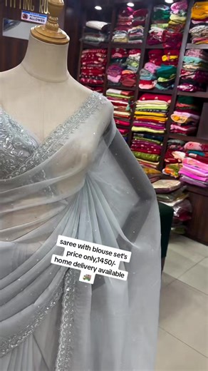 primum project ✅ saree with blouse set's ✨ with low price only,1450/-home delivery available 🚚 DM on what's app,9708231403/#sareewithblouset #goviral #unfrizmyaccount