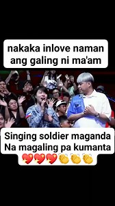 440K views · 12K reactions | Singing soldier maganda at very talented ganda at taas ng boses it's your time to shine Mam God bless po. Ang galing ng boses ni Mam, thank you for your service Mam. #highlight #singingsoldier #CttoRepost #contentcreator #ContentMonetization #thankyou #everyone | Monas Inspirational Quotes | Facebook
