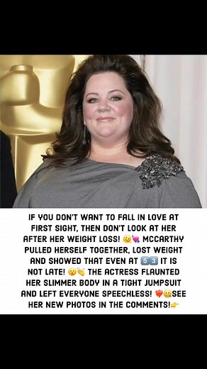 9.9K views · 28 reactions | Unrecognizable after a weight loss!» Melissa McCarthy’s incredible transformation is making headlines | Elizabeth R | Facebook