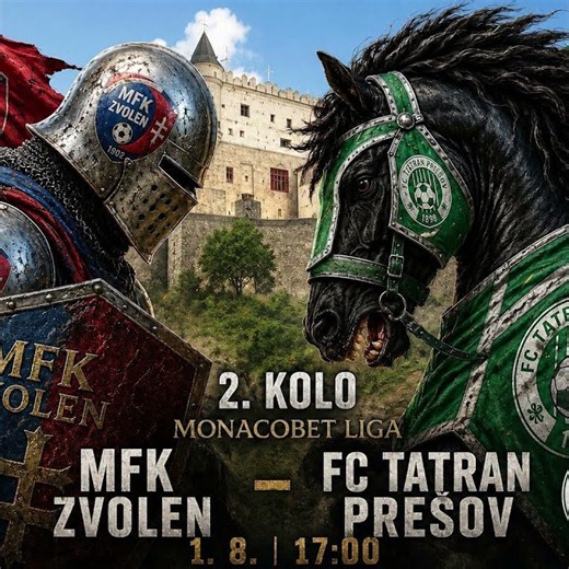 MFK Zvolen : FC Tatran Prešov 2026/27 (pozvánka) #zvolen