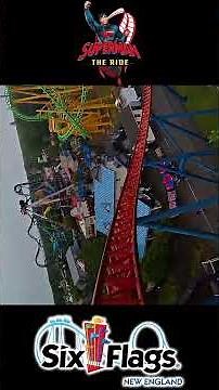 Superman The Ride at Six Flags New England 2026 06 23