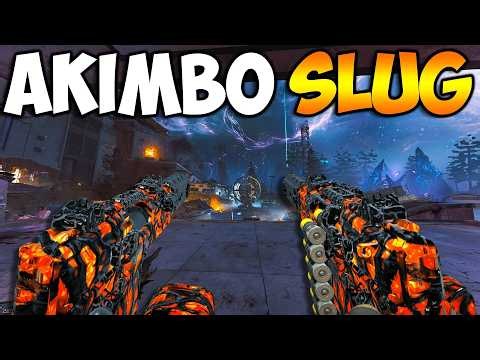 the AKIMBO SLUGS are actually BROKEN LOL... (Easy XP)