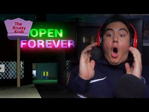 DON'T WORK AT 3 AM AT THE KRUSTY KRAB (SCREAMED LIKE A SCHOOL GIRL) | Free Random Games