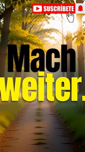 Mach weiter | Mindkraftde#MotivationDeutsch #Disziplin #Mindkraftde #Fokus #Erfolg #Mindset
