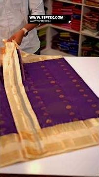 Pure Silk Saree | Code:PSK79 🥰👌 #saree #elampillaisaree #puresilk #trending #onlineshopping #elite