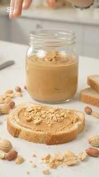 🥜 🥜 Homemade Peanut Butter in Minutes! 😍 | Easy & Creamy Peanut Butter Recipe