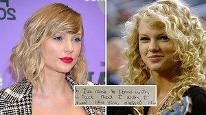 Taylor Swift's school friend shares handwritten note in her yearbook