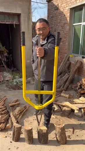 3-Handle Log Splitter – Fast & Efficient Wood Splitting.