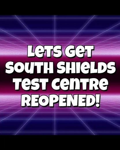 #drivinglessons #southtyneside #testbacklog #townendfarm #redhousefarm #hyltoncastle #drivingtest #southwick #southshields #hebburn #boldon #sunderland #Jarrow #kateosbornemp #STyne_Council #sunderlanddrivingtestcentre #emmalewell #learntodrive | Re-Open South Shields Driving Test Centre
