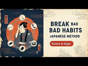 The Japanese System for Breaking Bad Habits & Addiction | Kaizen & Ikigai Philosophy