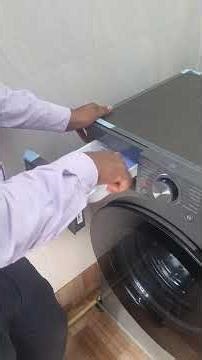 LG Washing Machine Demo And Installation FHP1209Z5M