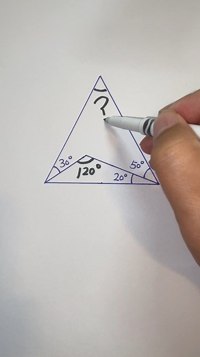 Geometry challenge: .#geometry problem #reels | Cheng Luo