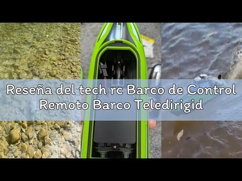 Reseña del tech rc Barco de Control Remoto Barco Teledirigido Boat RC de 2,4 GHz Diseño Impermeable