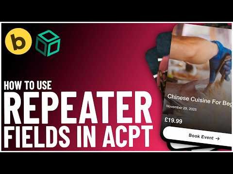 Master Repeater Regions in WordPress with ACPT (Step-by-Step)