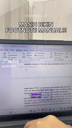 Nih Shortcut Bikin Footnote Gampang dan Cepat!