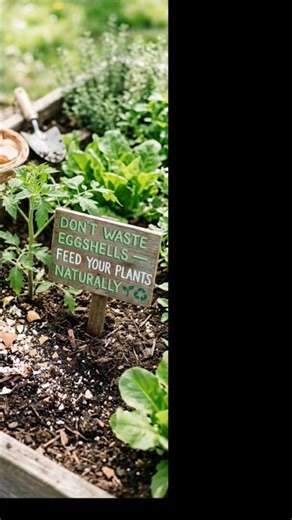 🥚🌱 Don’t Throw Eggshells Away! Use This for Your Plants Instead