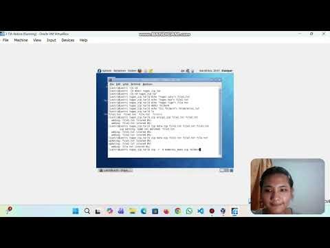 Menjalankan Perintah Zip dan Tar pada Aplikasi VirtualBox