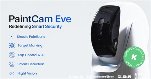 PaintCam Paintball & AI Detection Security Camera by Srečko Dumanić - Indiegogo